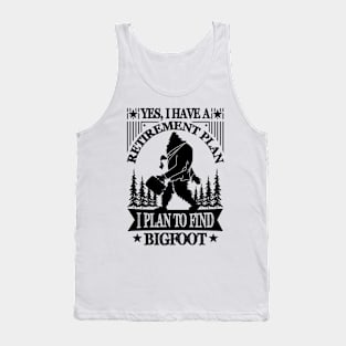 Bigfoot Silhouette Tank Top